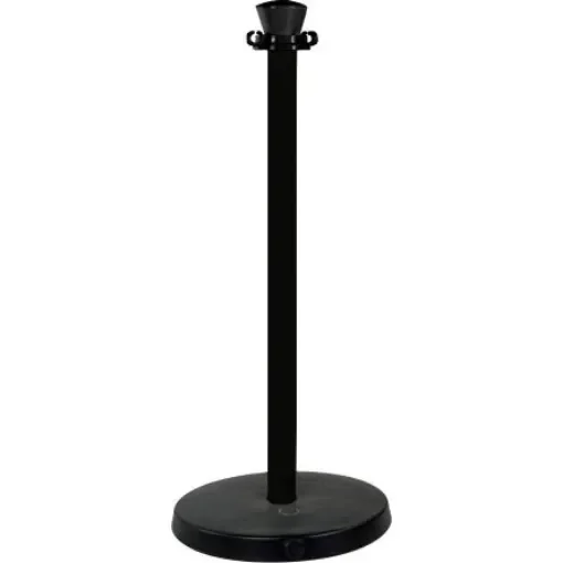 Viso Black Plastic Barrier Post - PPLO100N product image