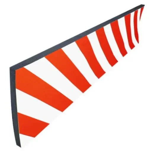 Viso Red, White Wall Protector 1000mm x 300mm - PU102RB product image