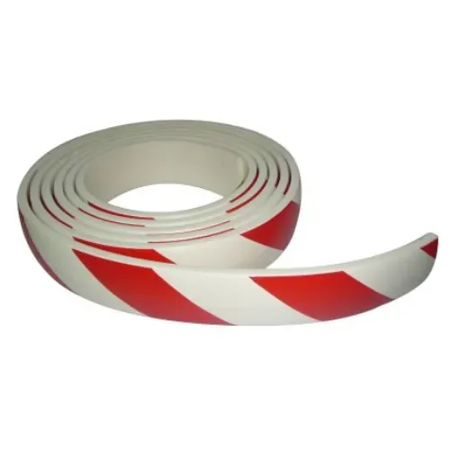 Viso Red, White Wall Protector 5000mm x 60mm - PUC500RB product image