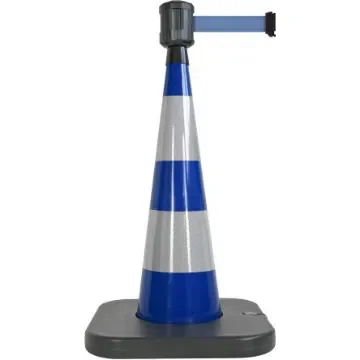 Viso Weighted Blue 90 cm PVC Traffic & Safety Cone - RCX102BU product image