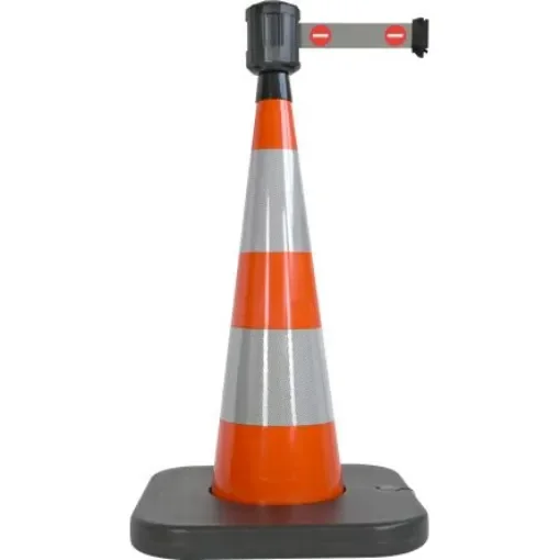 Viso Weighted Orange 90 cm PVC Traffic & Safety Cone - RCX102ENT product image