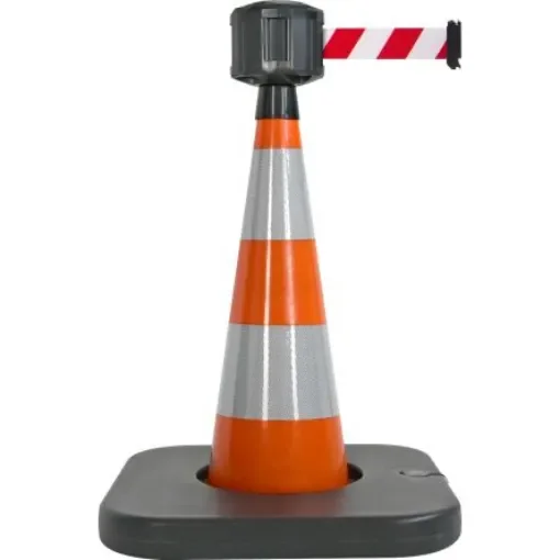 Viso Weighted Orange 75 cm PVC Traffic & Safety Cone - RCX105RB product image