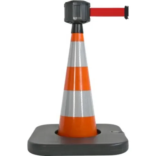 Viso Weighted Orange 75 cm PVC Traffic & Safety Cone - RCX105RE product image