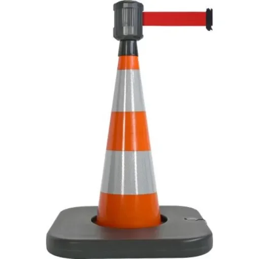 Viso Weighted Orange 75 cm PVC Traffic & Safety Cone - RCX72RE product image