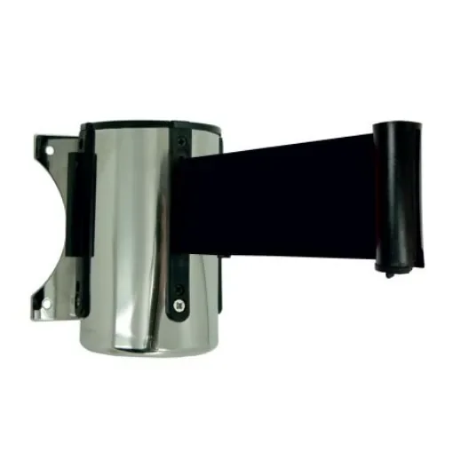 Viso Black Aluminium Strap Reel, 3m, Black Tape - REWO20BK product image