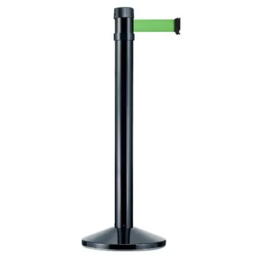 Viso Green Aluminium Barrier Post, 4m, Green Tape - RS4BKVE product image
