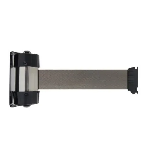 Viso Grey Steel Retractable Barrier, 2m, Grey Tape - RW20GR product image