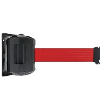 Viso Red Steel Retractable Barrier, 2m, Red Tape - RWX20RE product image