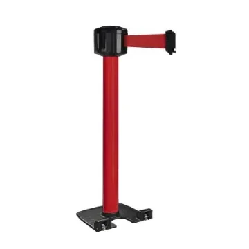 Viso Red Aluminium Retractable Barrier, 10m, Red Tape - RXLO1050RORE product image