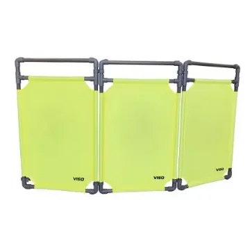 Viso Yellow PVC Folding Barrier - TRAVO100JA product image