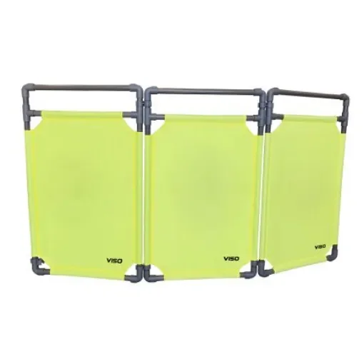 Viso Yellow PVC Folding Barrier - TRAVO100JA product image