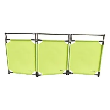 Viso Yellow Stainless Steel Folding Barrier - TRAVO128JA product image