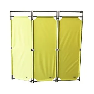 Viso Yellow Stainless Steel Folding Barrier - TRAVO228JA product image