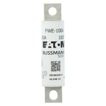 Eaton 100A Tag Fuse, 25mm, 1kV - FWE-100A product image