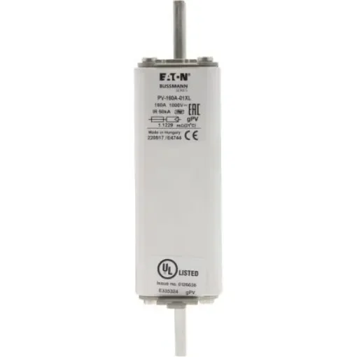 Eaton 160A Tag Fuse, 218 x 61 x 84mm, 1kV, 189mm - PV-160A-01XL product image