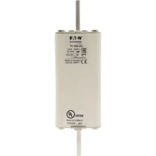 Eaton 160A Tag Fuse, 217 x 82 x 94mm, 1kV, 205mm - PV-160A-2XL product image