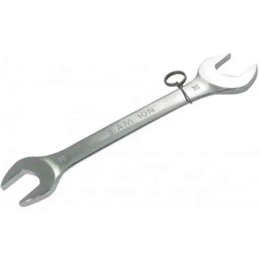 SAM Ratchet Combination Spanner, 249 mm Overall, 22 mm, 24 mm Jaw Capacity, Comfortable Soft Grip Handle - 10-22X24N-FME product image