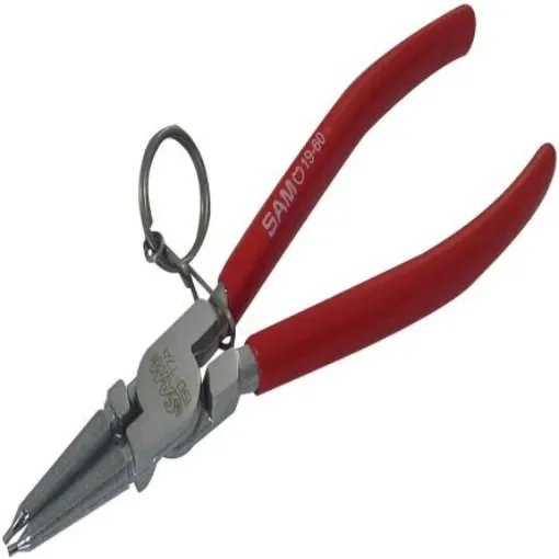 SAM 190-13A-FME Circlip Plier, 140 mm Overall, Straight Tip, 5mm Jaw product image