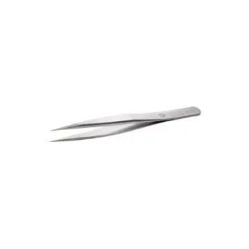 ideal-tek 120 mm, Stainless Steel, Straight, Tweezers - 000.SA.0 product image