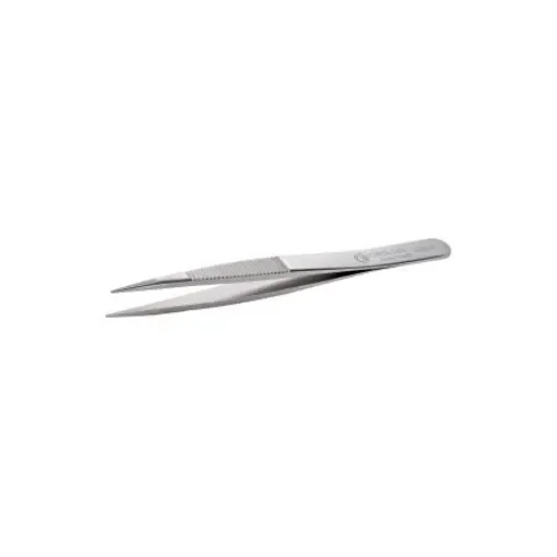 ideal-tek 120 mm, Stainless Steel, Straight, Tweezers - 00B.SA.0 product image