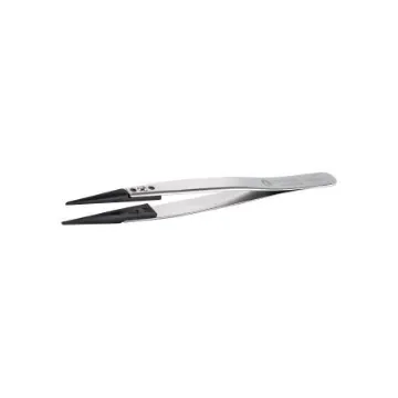 ideal-tek 130 mm, Stainless Steel, Straight, ESD Tweezers - 00SVR.SA.1 product image