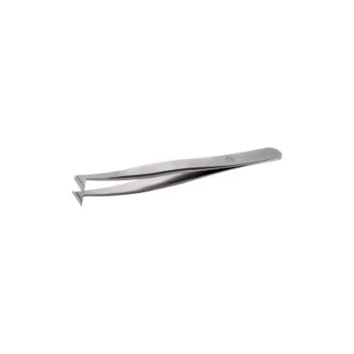 ideal-tek 115 mm, Carbon Steel, Angle, Tweezers - 14A.C.0 product image