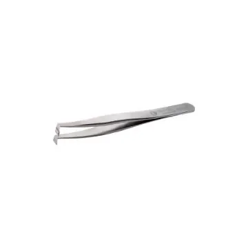 ideal-tek 115 mm, Carbon Steel, Angle, Tweezers - 14AGW.C.0 product image