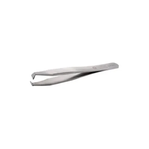 ideal-tek 115 mm, Carbon Steel, Angle, Tweezers - 15AFW.C.0 product image