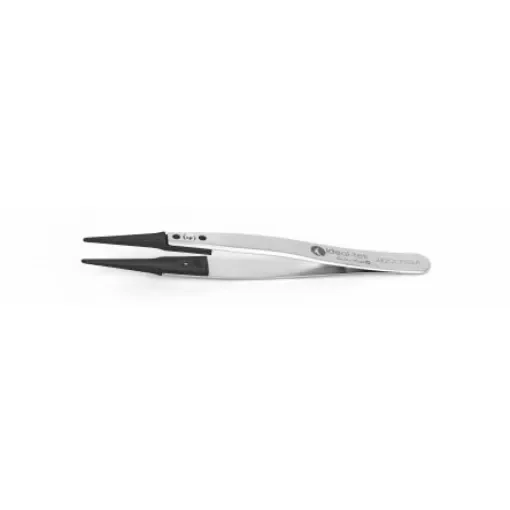 ideal-tek 115 mm, Stainless Steel, Straight, ESD Tweezers - 242CCFR.SA.1 product image