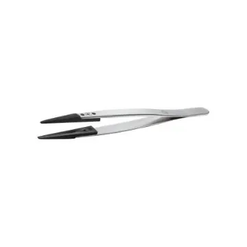 ideal-tek 130 mm, Stainless Steel, Straight, ESD Tweezers - 249SVR.SA.1 product image