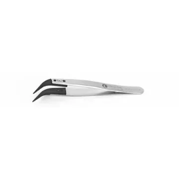 ideal-tek 105 mm, Stainless Steel, Curved, ESD Tweezers - 277CCFR.SA.1 product image