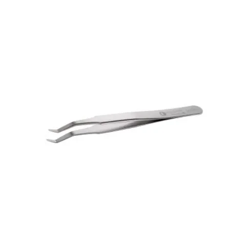 ideal-tek 120 mm, Stainless Steel, Bent, Tweezers - 2AZ.SA.0 product image