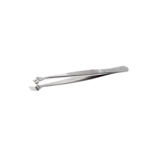 ideal-tek 120 mm, Stainless Steel, Wafer, Tweezers - 2WF.SA.1 product image