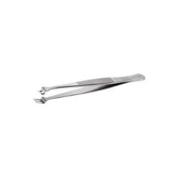 ideal-tek 120 mm, Stainless Steel, Wafer, Tweezers - 2WFG.SA.1 product image