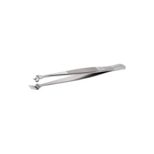 ideal-tek 120 mm, Stainless Steel, Wafer, Tweezers - 2WFG.SA.1 product image