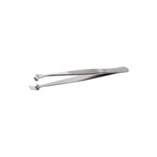ideal-tek 120 mm, Stainless Steel, Wafer, Tweezers - 2WL.SA.1 product image