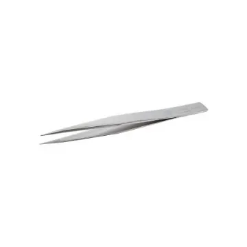 ideal-tek 125 mm, Stainless Steel, Straight, Tweezers - 456.SA.2 product image