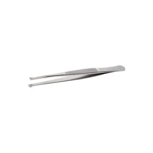 ideal-tek 120 mm, Stainless Steel, Curved, Tweezers - 578.SA.1 product image