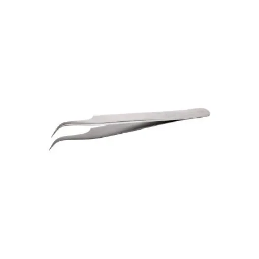 ideal-tek 120 mm, Stainless Steel, Curved, Tweezers - 7.DX.0 product image