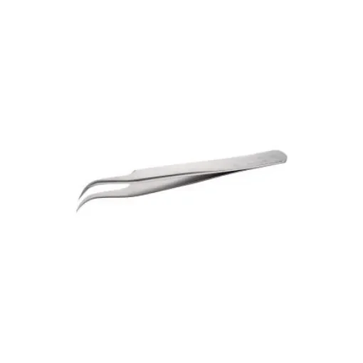 ideal-tek 120 mm, Nickel Chromium Molybdenum Super Alloy, Curved, Tweezers - 7.NC.0 product image