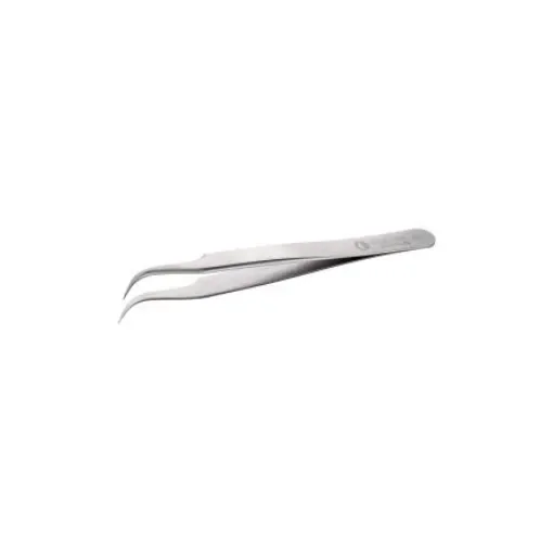 ideal-tek 120 mm, Stainless Steel, Curved, Tweezers - 7.S.0 product image