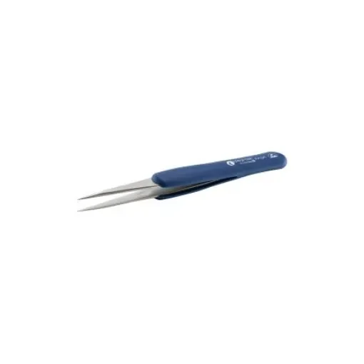 ideal-tek 130 mm, Stainless Steel, Straight, ESD Tweezers - AA.SA.DR.6 product image
