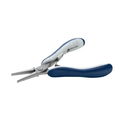 ideal-tek ES6013.CR.BG Pliers, 140 mm Overall, Flat Tip, 30mm Jaw, ESD product image