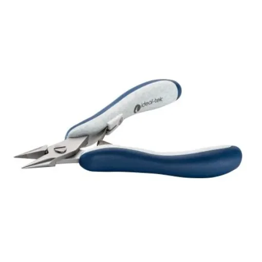 ideal-tek ES6022.CR.BG Pliers, 130 mm Overall, Straight Tip, 18mm Jaw, ESD product image