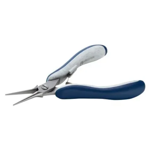 ideal-tek ES6025.CR.BG Pliers, 140 mm Overall, Straight Tip, 30mm Jaw, ESD product image