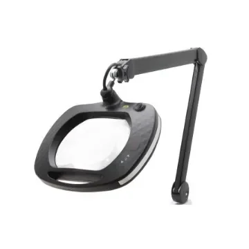 ideal-tek LE-HDWWE5D LED Magnifying Lamp with Magnifying Lens, 5dioptre, 7.5 x 6.2in Lens product image