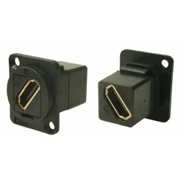RS PRO 31 x 31 x 26 mm 2 Way Female to Female HDMI Connector 40 V ac - 282818 product image