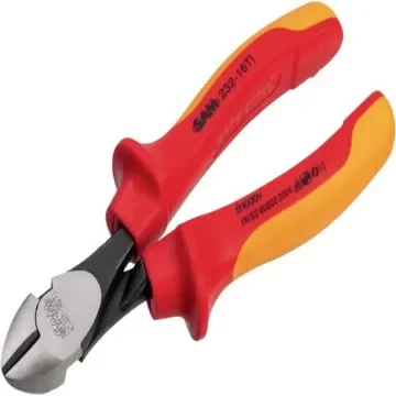 SAM 232-18TI-FME Pliers, 185 mm Overall, Straight Tip, VDE/1000V, 21mm Jaw product image