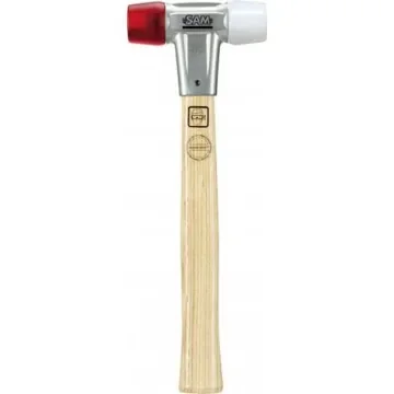 SAM Round Cellulose Acetate, Nylon Mallet 955g With Replaceable Face - 325-50 product image