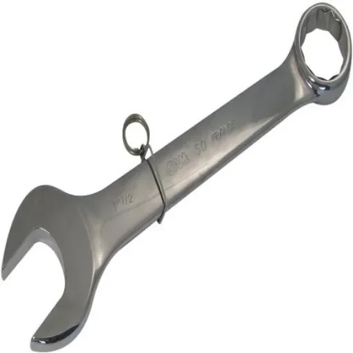 SAM Ratchet Combination Spanner, 320 mm Overall, 36mm Jaw Capacity, Comfortable Soft Grip Handle - 50A-36-FME product image